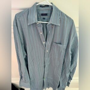 Overton Blue Checkered Men's Shirt